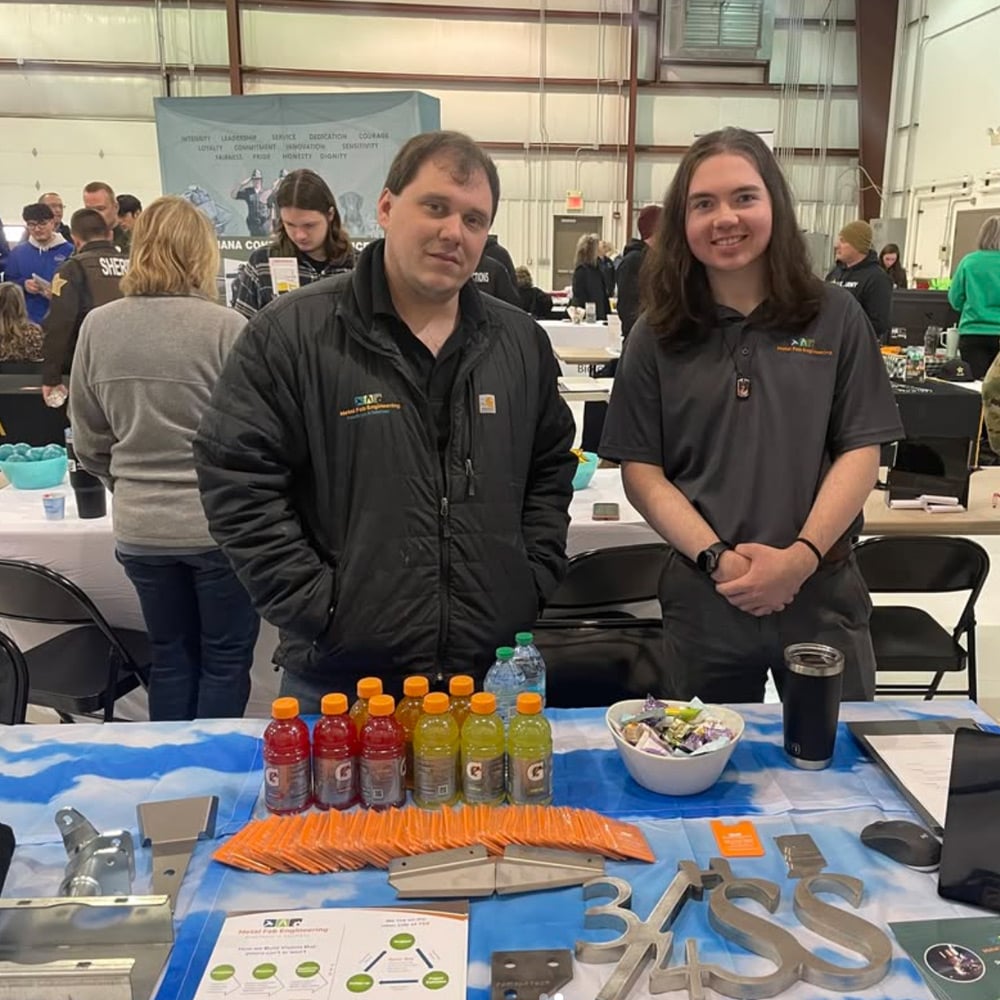 Metal Fab Engineering at the Logansport Job Fair