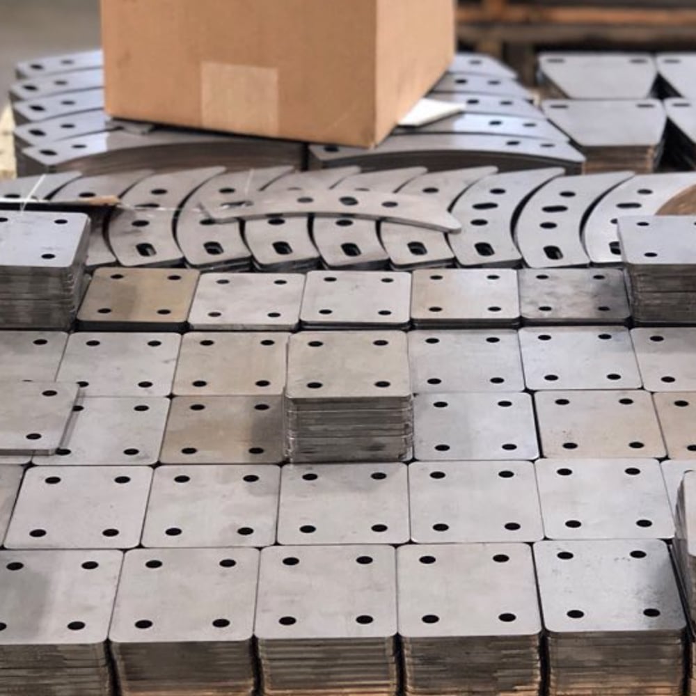 Laser Cutting and Etching Steel
